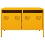 Mueble TV acero laminado en frío amarillo mostaza 68x50x43,5 cm de , Muebles TV - Ref: Foro24-851241, Precio: 81,11 €