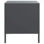 Mesita de noche acero gris antracita 35x39x43,5 cm de , Mesitas de noche - Ref: Foro24-851248, Precio: 43,29 €, Descuento: %
