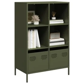 Aparador acero verde oliva 68x39x103,5 cm von , Sideboards - Ref: Foro24-851386, Preis: 110,73 €, Rabatt: %