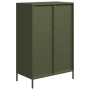 Aparador acero verde oliva 68x39x103,5 cm de , Aparadores - Ref: Foro24-851386, Precio: 111,68 €, Descuento: %