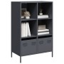 Aparador acero gris antracita 68x39x103,5 cm de , Aparadores - Ref: Foro24-851384, Precio: 111,68 €, Descuento: %