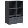 Aparador acero gris antracita 68x39x103,5 cm de , Aparadores - Ref: Foro24-851384, Precio: 110,73 €, Descuento: %