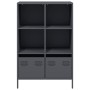 Aparador acero gris antracita 68x39x103,5 cm de , Aparadores - Ref: Foro24-851384, Precio: 111,68 €, Descuento: %