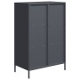 Aparador acero gris antracita 68x39x103,5 cm de , Aparadores - Ref: Foro24-851384, Precio: 111,68 €, Descuento: %