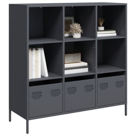 Aparador acero gris antracita 101,5x39x103,5 cm by , Sideboards - Ref: Foro24-851390, Price: 173,27 €, Discount: %