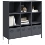 Aparador acero gris antracita 101,5x39x103,5 cm de , Aparadores - Ref: Foro24-851390, Precio: 173,20 €, Descuento: %