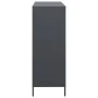 Aparador acero gris antracita 101,5x39x103,5 cm de , Aparadores - Ref: Foro24-851390, Precio: 171,06 €, Descuento: %