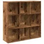 Estantería madera envejecida 98x29x97,5 cm by , Bookcases and shelves - Ref: Foro24-855968, Price: 87,18 €, Discount: %