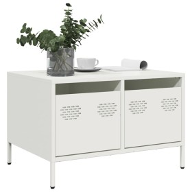 Mueble para TV acero laminado en frío blanco 68x50x43,5 cm von , TV-Möbel - Ref: Foro24-851243, Preis: 81,15 €, Rabatt: %