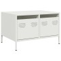 Mueble para TV acero laminado en frío blanco 68x50x43,5 cm von , TV-Möbel - Ref: Foro24-851243, Preis: 81,15 €, Rabatt: %