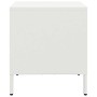 Mesitas de noche 2 unidades acero blanco 35x39x43,5 cm de , Mesitas de noche - Ref: Foro24-851255, Precio: 74,61 €, Descuento: %