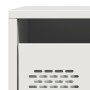 Mesitas de noche 2 unidades acero blanco 35x39x43,5 cm de , Mesitas de noche - Ref: Foro24-851255, Precio: 74,61 €, Descuento: %