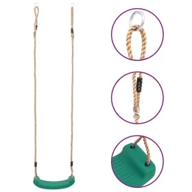 Green Children's Seat Swing by vidaXL, Swings and seesaws - Ref: Foro24-93169, Price: 27,78 €, Discount: %