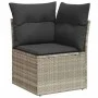 Set de sofás de jardín 8 pzas y cojines ratán sintético gris by , Garden sets - Ref: Foro24-3325318, Price: 531,27 €, Discoun...