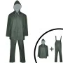Chubasquero impermeable reforzado con capucha 2 pzas M verde by , waterproof suits - Ref: Foro24-130780, Price: 24,44 €, Disc...