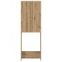 Armario de lavadora roble artisan 64x25,5x190 cm von , Zubehör für Waschmaschinen und Trockner - Ref: Foro24-856647, Preis: 9...