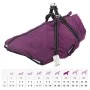 Abrigo para perro con arnés impermeable reflectante 3XL morado von , Kleidung für Hunde - Ref: Foro24-4019906, Preis: 21,68 €...