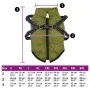 Abrigo perro con arnés impermeable reflectante XL verde militar by , Clothes for dogs - Ref: Foro24-4019895, Price: 20,07 €, ...