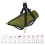 Abrigo perro con arnés impermeable reflectante XL verde militar von , Kleidung für Hunde - Ref: Foro24-4019895, Preis: 20,47 ...