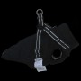 Abrigo para perro con arnés impermeable reflectante XL negro von , Kleidung für Hunde - Ref: Foro24-4019910, Preis: 20,17 €, ...
