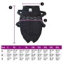Abrigo para perro con arnés impermeable reflectante XL negro von , Kleidung für Hunde - Ref: Foro24-4019910, Preis: 20,17 €, ...