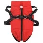 Abrigo para perro con arnés impermeable reflectante XL rojo de , Ropa para perros - Ref: Foro24-4019950, Precio: 20,07 €, Des...