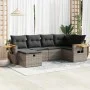 Set de muebles de jardín 6 pzas y cojines ratán sintético gris von , Gartensets - Ref: Foro24-3325973, Preis: 390,73 €, Rabat...
