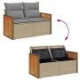 Juego de sofás jardín con cojines 6 pzas ratán sintético beige von , Gartensets - Ref: Foro24-3326021, Preis: 366,38 €, Rabat...