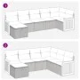 Set sofás de jardín 7 piezas y cojines ratán sintético beige von , Gartensets - Ref: Foro24-3326042, Preis: 452,47 €, Rabatt: %