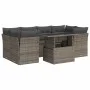 Set de sofás de jardín 7 pzas con cojines ratán sintético gris von , Gartensets - Ref: Foro24-3326111, Preis: 476,03 €, Rabat...