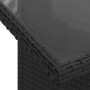 Set de sofás de jardín 7 pzas con cojines ratán sintético negro by , Garden sets - Ref: Foro24-3326187, Price: 470,07 €, Disc...