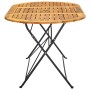 Ovaler Gartentisch aus massivem Akazienholz, 160 x 85 x 74 cm von vidaXL, Gartentische - Ref: Foro24-313162, Preis: 148,42 €,...