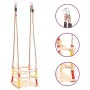 Columpio para bebé con cinturón de seguridad madera de pino de vidaXL, Saltadores y columpios para bebés - Ref: Foro24-93143,...