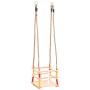 Columpio para bebé con cinturón de seguridad madera de pino de vidaXL, Saltadores y columpios para bebés - Ref: Foro24-93143,...