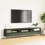 Mueble TV acero laminado en frío verde oliva 202x39x43,5 cm von , TV-Möbel - Ref: Foro24-851350, Preis: 182,25 €, Rabatt: %