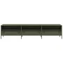 Mueble TV acero laminado en frío verde oliva 202x39x43,5 cm von , TV-Möbel - Ref: Foro24-851350, Preis: 182,25 €, Rabatt: %
