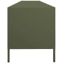 Mueble TV acero laminado en frío verde oliva 202x39x43,5 cm by , TV Furniture - Ref: Foro24-851350, Price: 184,31 €, Discount: %