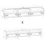 Mueble TV acero laminado en frío verde oliva 202x39x43,5 cm von , TV-Möbel - Ref: Foro24-851350, Preis: 182,25 €, Rabatt: %