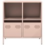 Aparador de acero laminado en frío rosa 68x39x73,5 cm von , Sideboards - Ref: Foro24-851359, Preis: 119,58 €, Rabatt: %