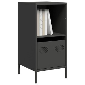 Aparador de acero laminado en frío negro 35x39x73,5 cm von , Sideboards - Ref: Foro24-851352, Preis: 55,81 €, Rabatt: %