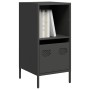 Aparador de acero laminado en frío negro 35x39x73,5 cm by , Sideboards - Ref: Foro24-851352, Price: 55,81 €, Discount: %