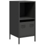 Aparador de acero laminado en frío negro 35x39x73,5 cm by , Sideboards - Ref: Foro24-851352, Price: 55,81 €, Discount: %