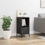 Aparador de acero laminado en frío negro 35x39x73,5 cm by , Sideboards - Ref: Foro24-851352, Price: 55,28 €, Discount: %