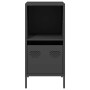 Aparador de acero laminado en frío negro 35x39x73,5 cm by , Sideboards - Ref: Foro24-851352, Price: 55,81 €, Discount: %