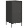 Aparador de acero laminado en frío negro 35x39x73,5 cm by , Sideboards - Ref: Foro24-851352, Price: 55,81 €, Discount: %