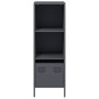 Aparador acero gris antracita 35x39x103,5 cm by , Sideboards - Ref: Foro24-851378, Price: 74,91 €, Discount: %