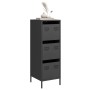 Aparador de acero negro 39x35x103,5 cm de , Aparadores - Ref: Foro24-851400, Precio: 82,06 €, Descuento: %