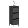 Aparador de acero negro 39x35x103,5 cm von , Sideboards - Ref: Foro24-851400, Preis: 81,58 €, Rabatt: %