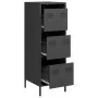 Aparador de acero negro 39x35x103,5 cm von , Sideboards - Ref: Foro24-851400, Preis: 81,58 €, Rabatt: %