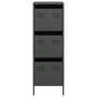 Aparador de acero negro 39x35x103,5 cm de , Aparadores - Ref: Foro24-851400, Precio: 82,06 €, Descuento: %